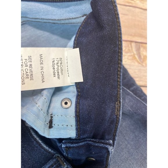 Level 99 Mid Rise Liza Skinny Denim Jeans Dark Wash 25/26 - Picture 5 of 5